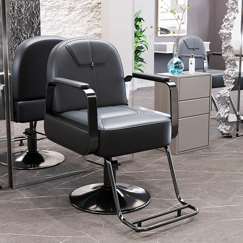 

Premium Exquisite Barber Chairs Modern Minimalist Classic Versatile Salon Chairs Glamour Italian Friseurstuhl Salon Furniture