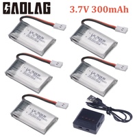 3.7V 300mAh 702030 Lipo Battery For Udi U816 U830 F180 E55 FQ777 FQ17W Hubsan H107 Syma X11C FY530 RC Drone RC Quadcopter Parts