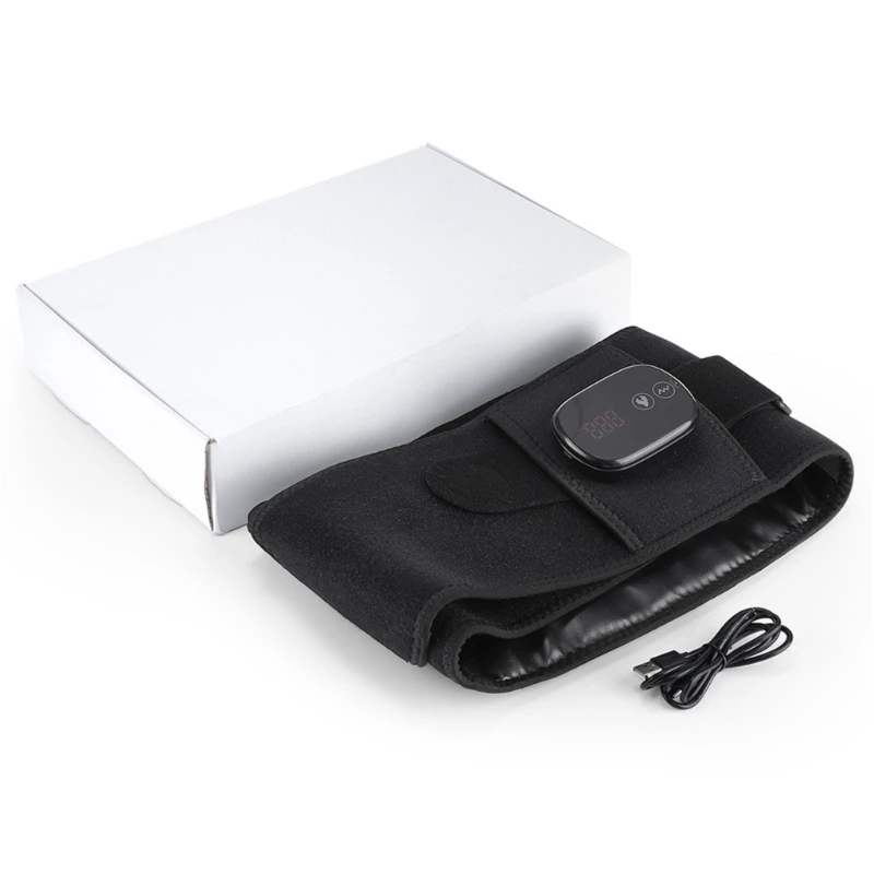 

N0HB Rechargeable Heating Pad For Waist And Lower Back With Vibrations Massage