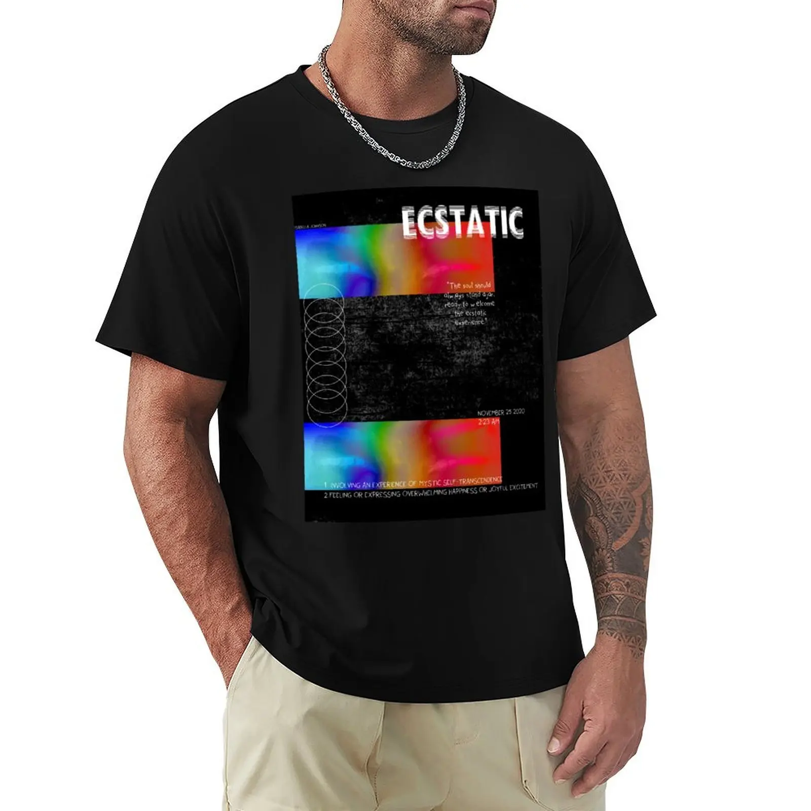 

Ecstatic T-Shirt customs design your own cute clothes quick drying mens t shirt