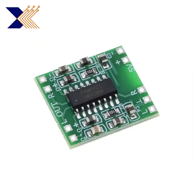 PAM8403 sound amplifier board ultra miniature digital amplifier 2 * 3W Class D 2.5-5V can be powered by USB