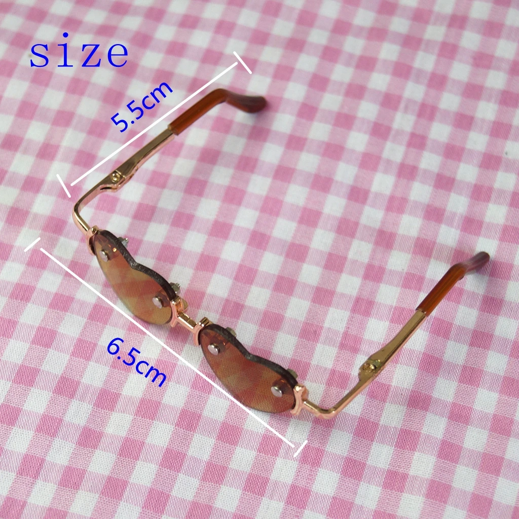 BJDハートサングラスブックマン小道具 1/4 1/3 24インチ 60cm MSD SD SD17 70CM DD DOD DK DZ ボークスドール用 送料無料 HEDUOEP