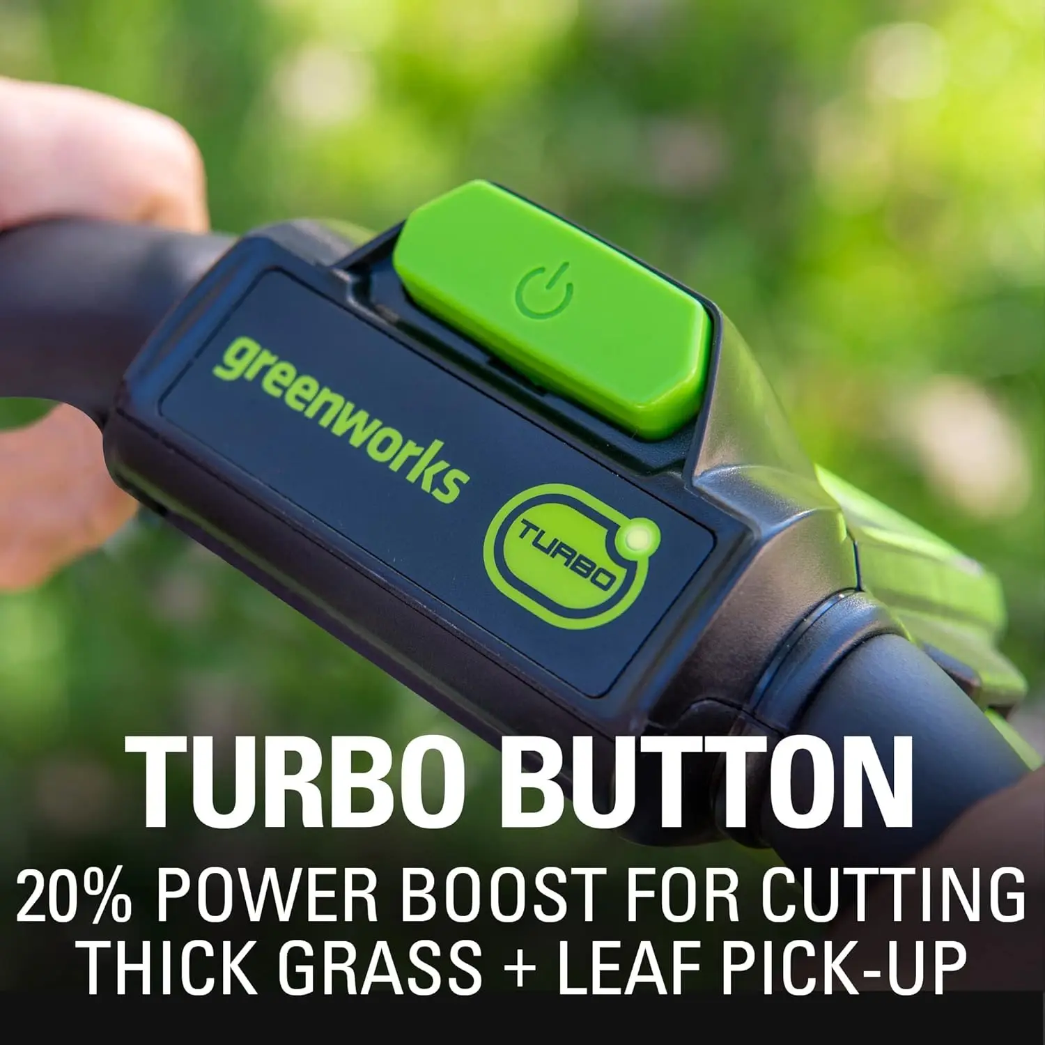 Cortador de bateria sem fio de 48 V (2 x 24 V) de 20 polegadas, aparador de cordas de 12 polegadas e combinação de soprador de 320 CFM