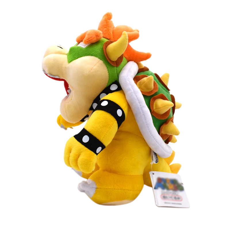 Bowser Koopa  Plush Toys Stuffed Cartoon Peluche Dolls Gift For Kids Free Shipping