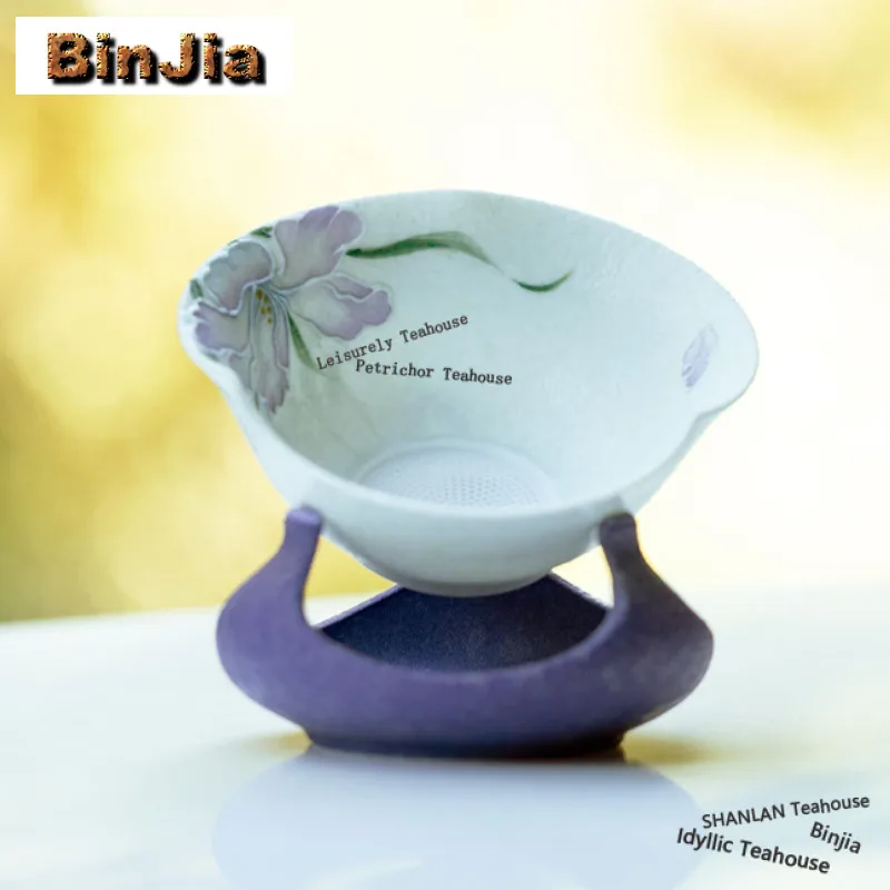 Hand-Painted Flower… - image