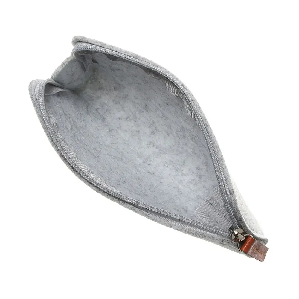 Офисные студенческие канцелярские принадлежности для девочек, фетровая ткань, большая вместительная сумка-карандаш, органайзер для канцелярских принадлежностей, фетровый пенал, чехол для ручек