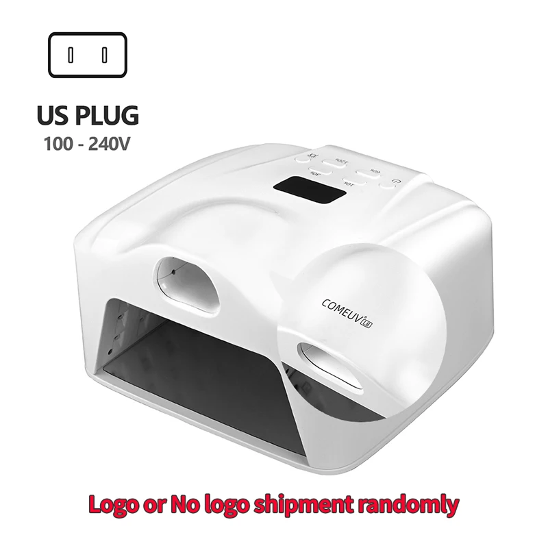 2 IN 1 LED Nail Lamp Smart Auto Sensor Gel Nail Dryer Dual Use Manicure Pedicure Fast Curing Light with Magnetic Base image 3