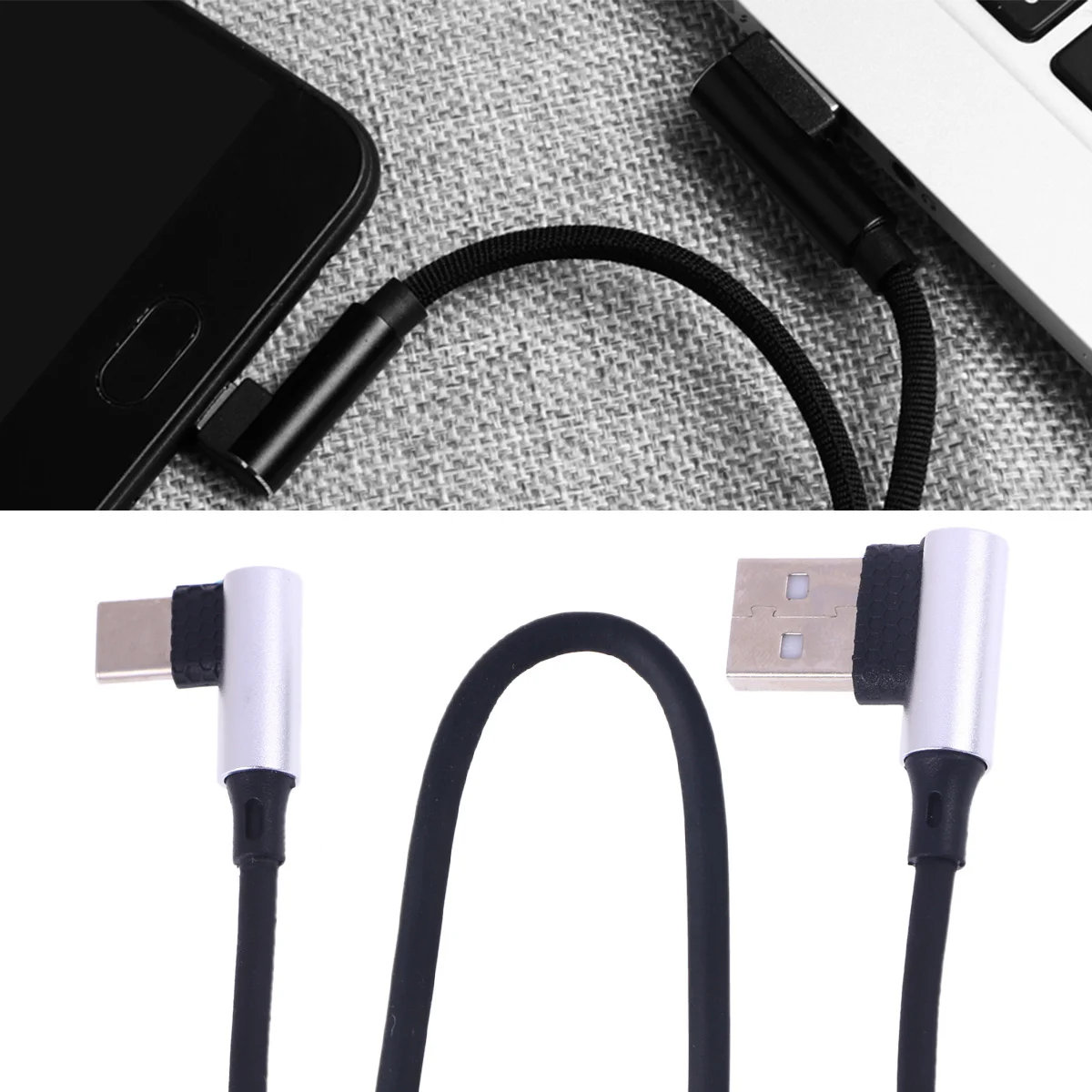 

Type-C Data Cable 1M 2.5A Nylon Braided Fast Charging Tpe Cord For Pixel Red
