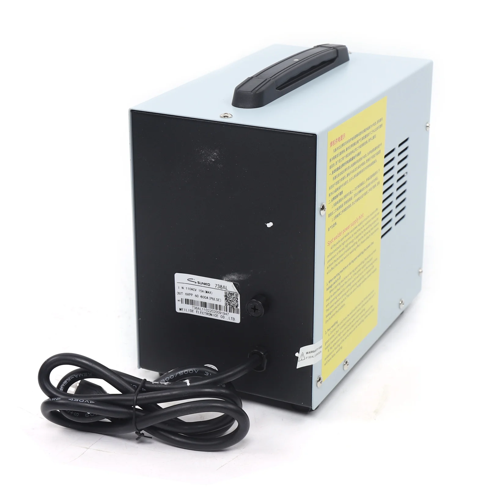 เครื่องเชื่อมแบบพัลส์มือถือ, เครื่องเชื่อม, เครื่องเชื่อมแบบพัลส์สำหรับแบตเตอรี่ SUNKKO 737G 50A-900A เครื่องเชื่อมบัดกรี