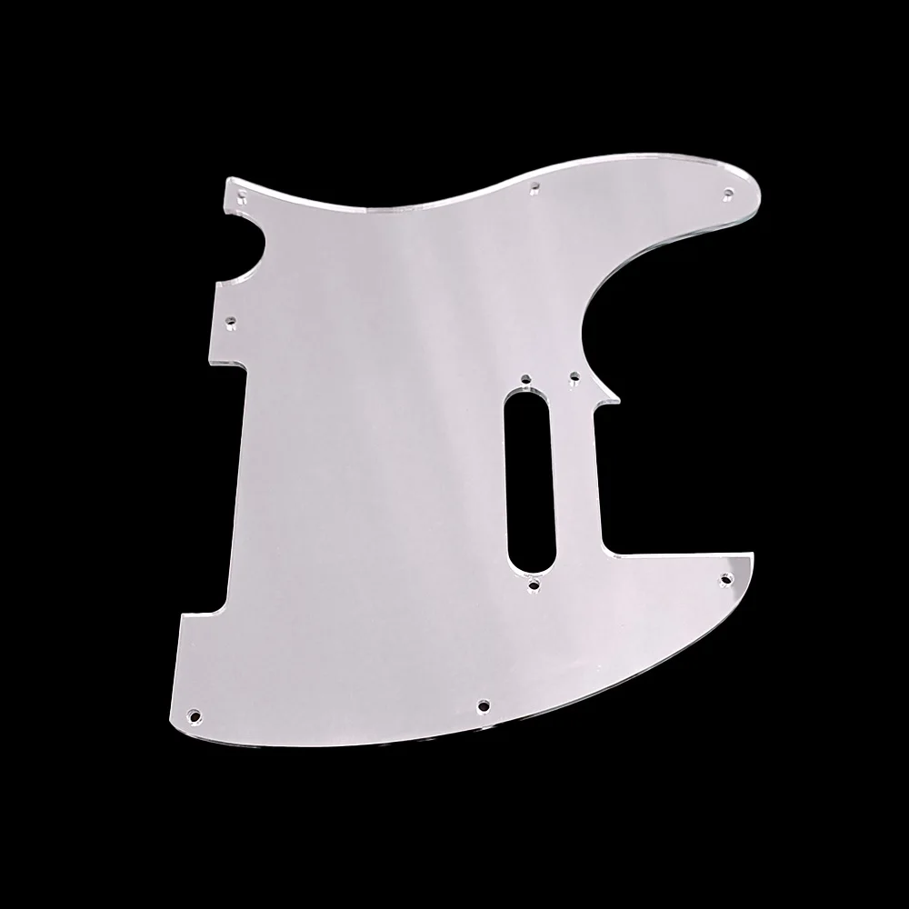 3Ply Guitar Pickguard with Single Coil Pickup Hole for Telecaster Style Electric Guitar Black Pearl Guitar Accessories