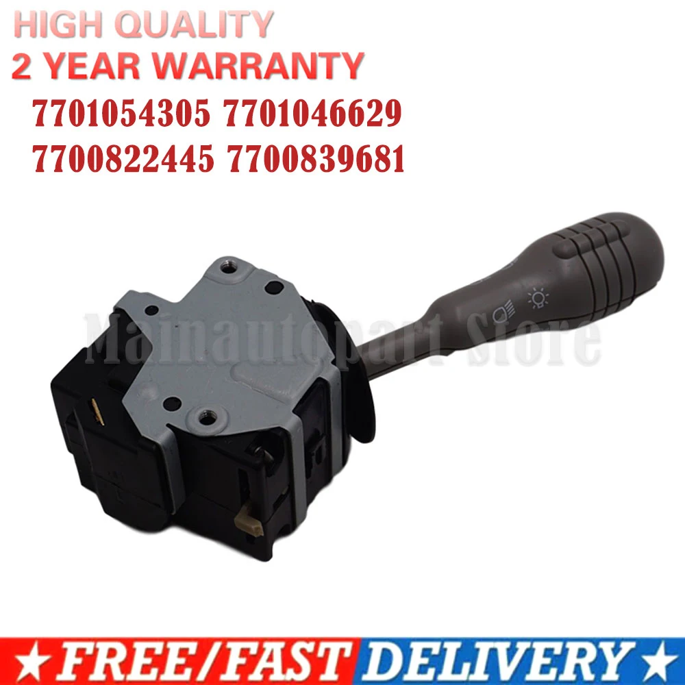 7701054305 7701046629   Palanca de dirección/interruptor de señal de giro para Renault Twingo C06, Kit de reemplazo de interruptor indicador de dirección