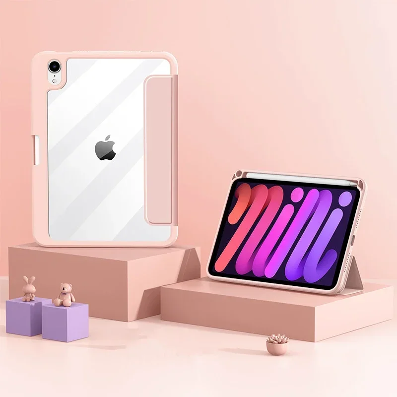 

Magnetic Case For 2020 IPad 10.2 9th 2018 9.7 Mini 6 2021 Pro 11 Air 4 Smart Cover With Pencil Holder For IPad Pro 12.9 2021