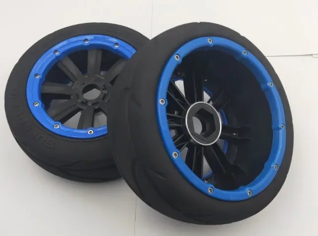 Voor of Achter op Road Wiel Kaal Band Set Fit voor 1/5 HPI ROVAN ROFUN KM BAJA 5B SS Truck Rc Auto speelgoed Onderdelen - afbeelding 1