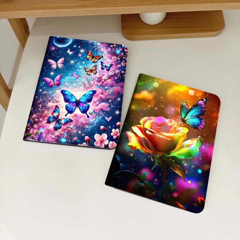 

Cartoon Butterfly Starry Sky For Samsung Galaxy Tab S6 S8 S9 S10 Lite FE 10.4 11 Inch 2022 2024 Tablet Case