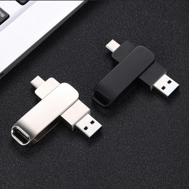 

Metal U Disk Mini Pen Drive USB Memory New USB Flash Drives 32GB 64GB 128GB TYPE C High Speed Usb 2.0 Waterproof OTG Pen drive
