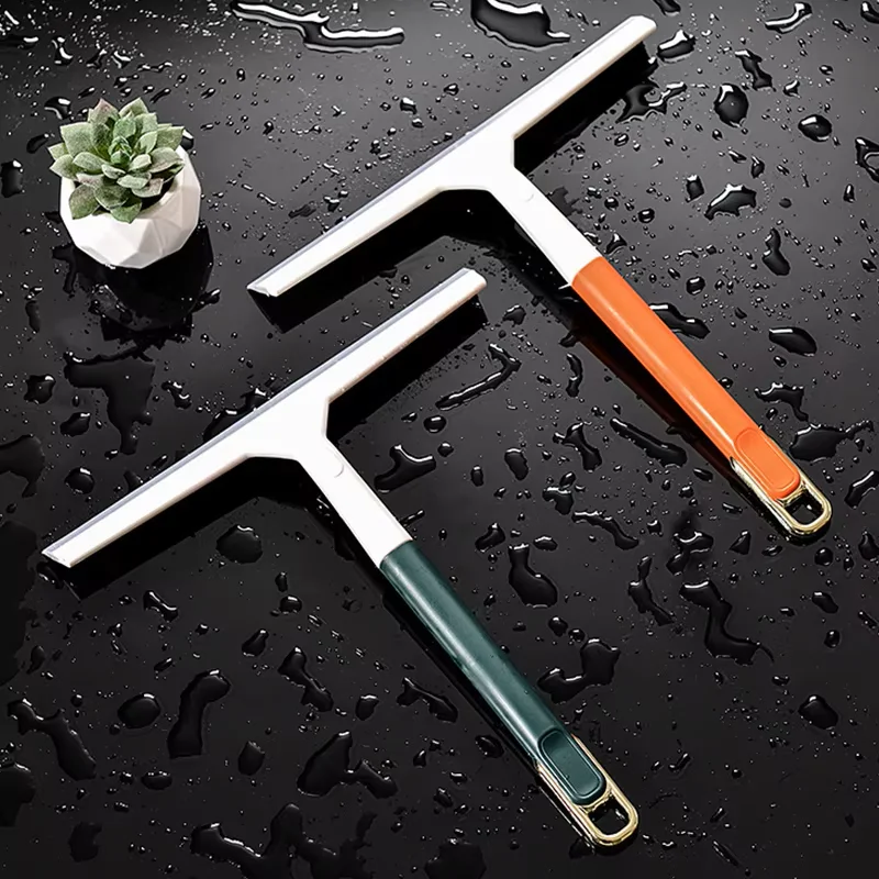 PP+TPR Window Squeegee Hanging Hole Design Widen The Scraping Surface Glass Cleaning Soft Scraper Widely Applicable