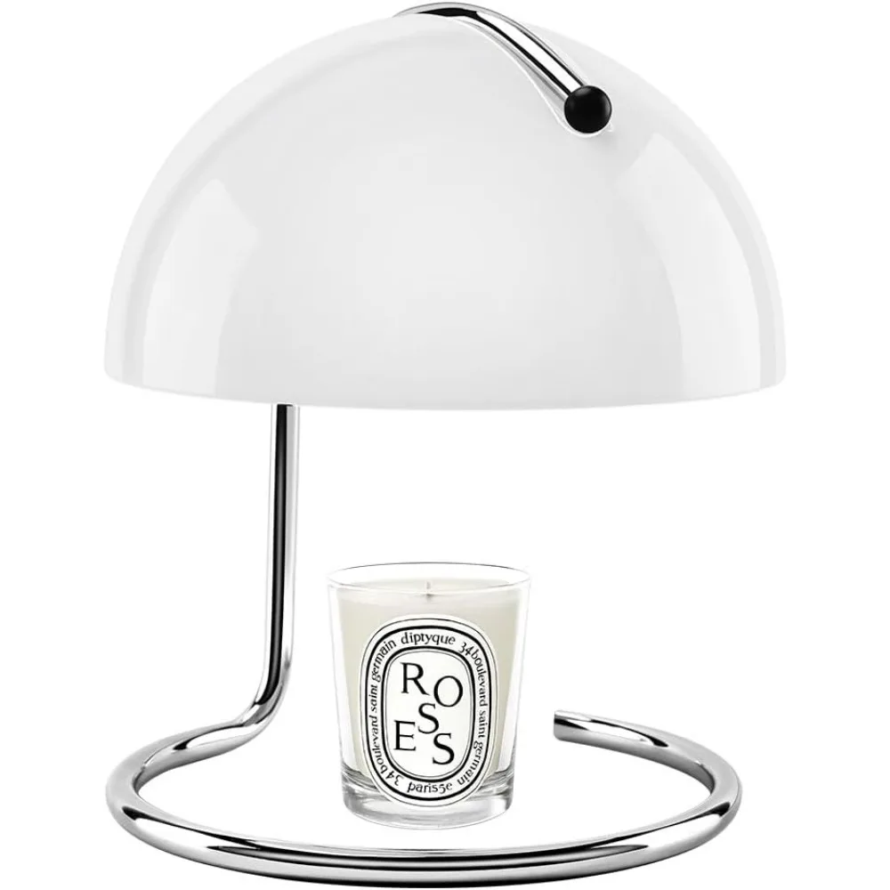 

Huga Collective Curva Candle Warmer Lamp (Milky White) | House Warming Gifts New Home | Candle Lamp Warmer for Home Decor Aesthe