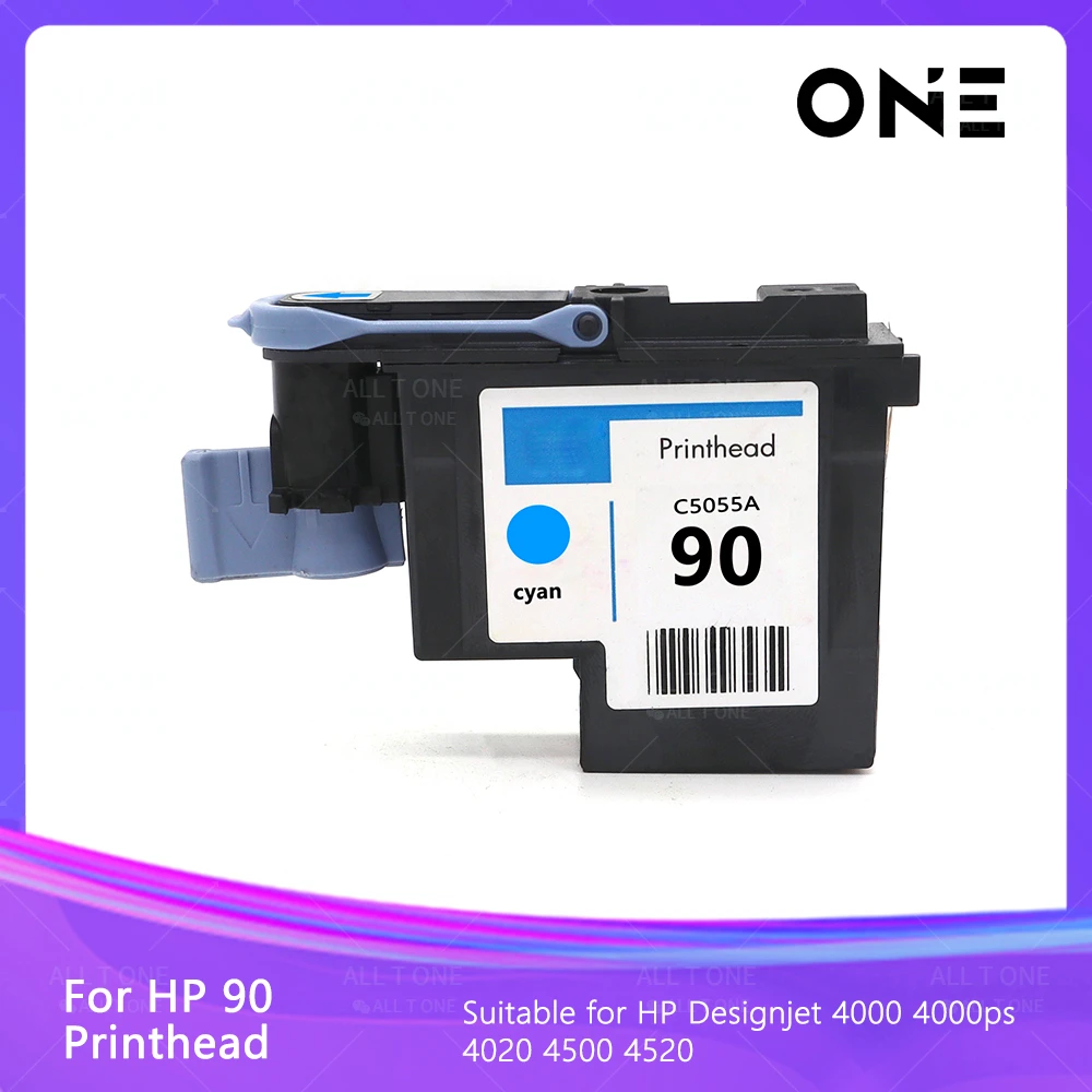 

For HP 90 Printhead C5054A C5055A C5056A C5057A HP90 Print Head For HP DesignJet 4000 4000ps 4020 4500 4520 Printer hp90 cabezal