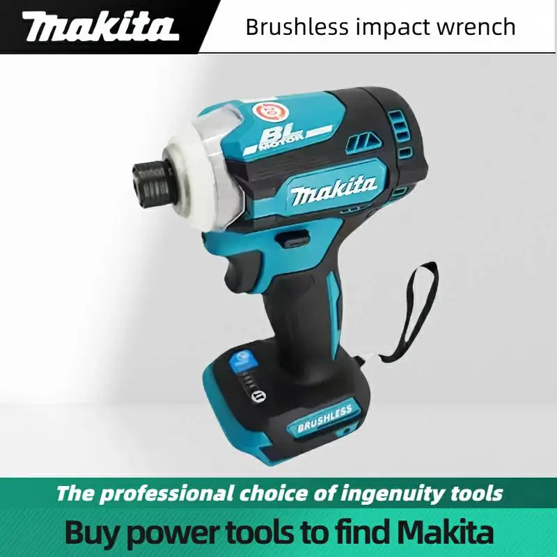 makita-18v-brushless-motor-impact-driver-dtd171-high-performance-cordless-tool（only-machine）