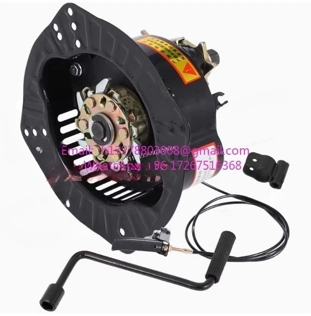 

Ручной стартер с румпелью 170F 178F 186F 188F 192F Дизельный двигатель Легко запускается без вытягивания