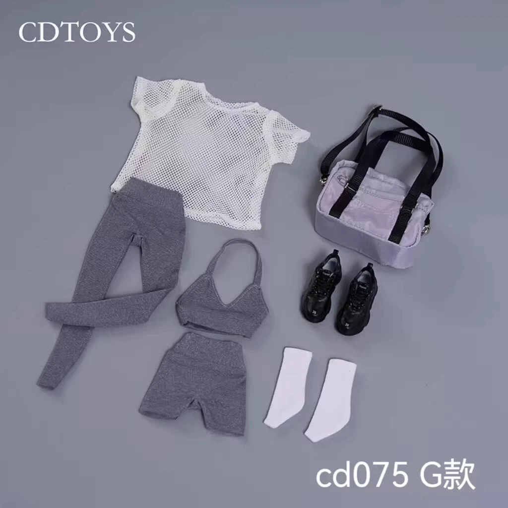 CDTOYS CD073 1/12 Scale Female Soldier  JK Uniform Student Tote Bag Trendy Soldier Baby Doll Accessories Model fit 12