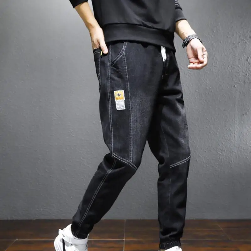 

Baggy Jeans Man Jeans Homme Pantalones Hombre Y2K Joggers Men's Clothing Baggy Sweats Streetwear Overalls Big Size Wholesale