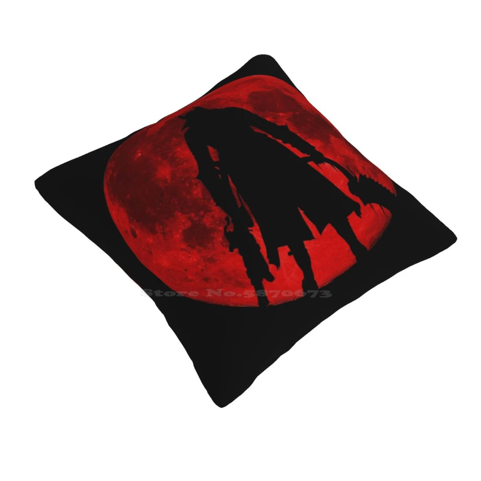 Bloodborne Soft Comfortable Pillowcase Bloodborne From Software Dark Hunter Old Hunter Dark Souls Nioh Yharnam Blood Starved