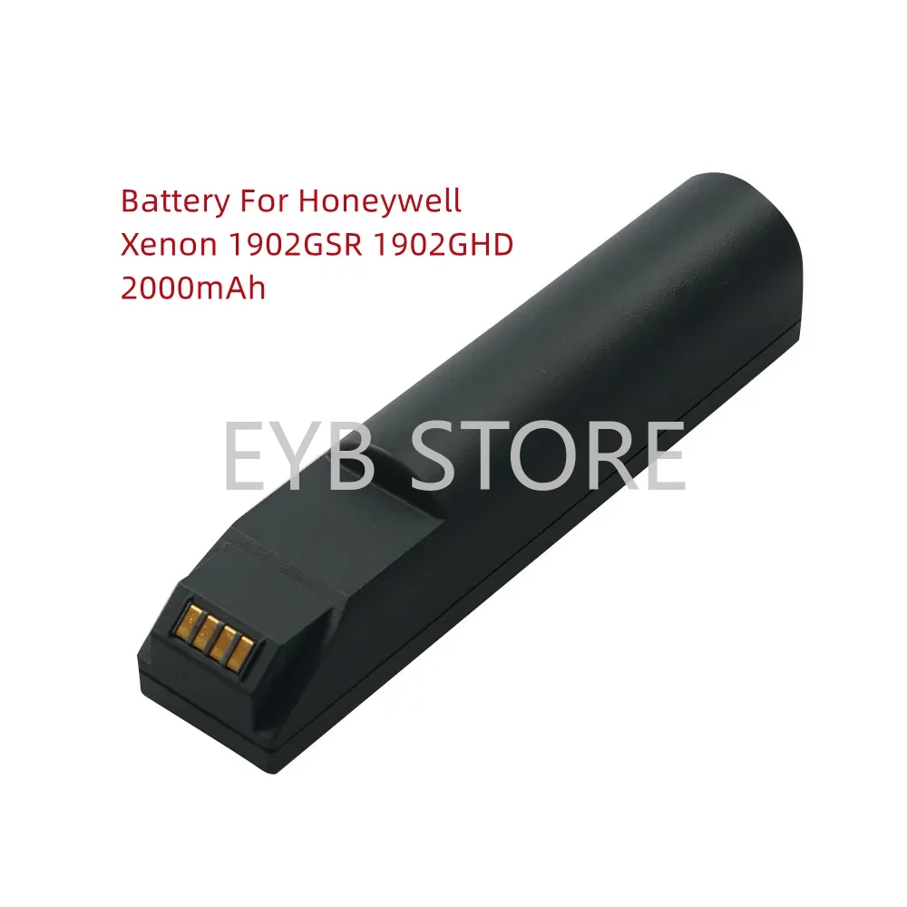 New High Quality for Honeywell Xenon 1902GSR 1902GHD 2000mAh Battery,Free Shipping