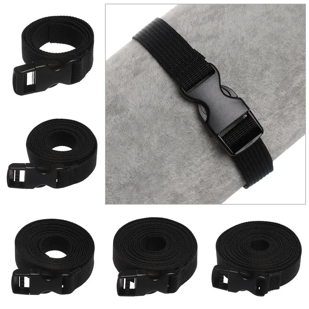 Durable Sleeping Bag Tighten Outdoor Camping Tool Travel Tied Kits Nylon Cargo Tie Belt Strap Down Luggage Holder