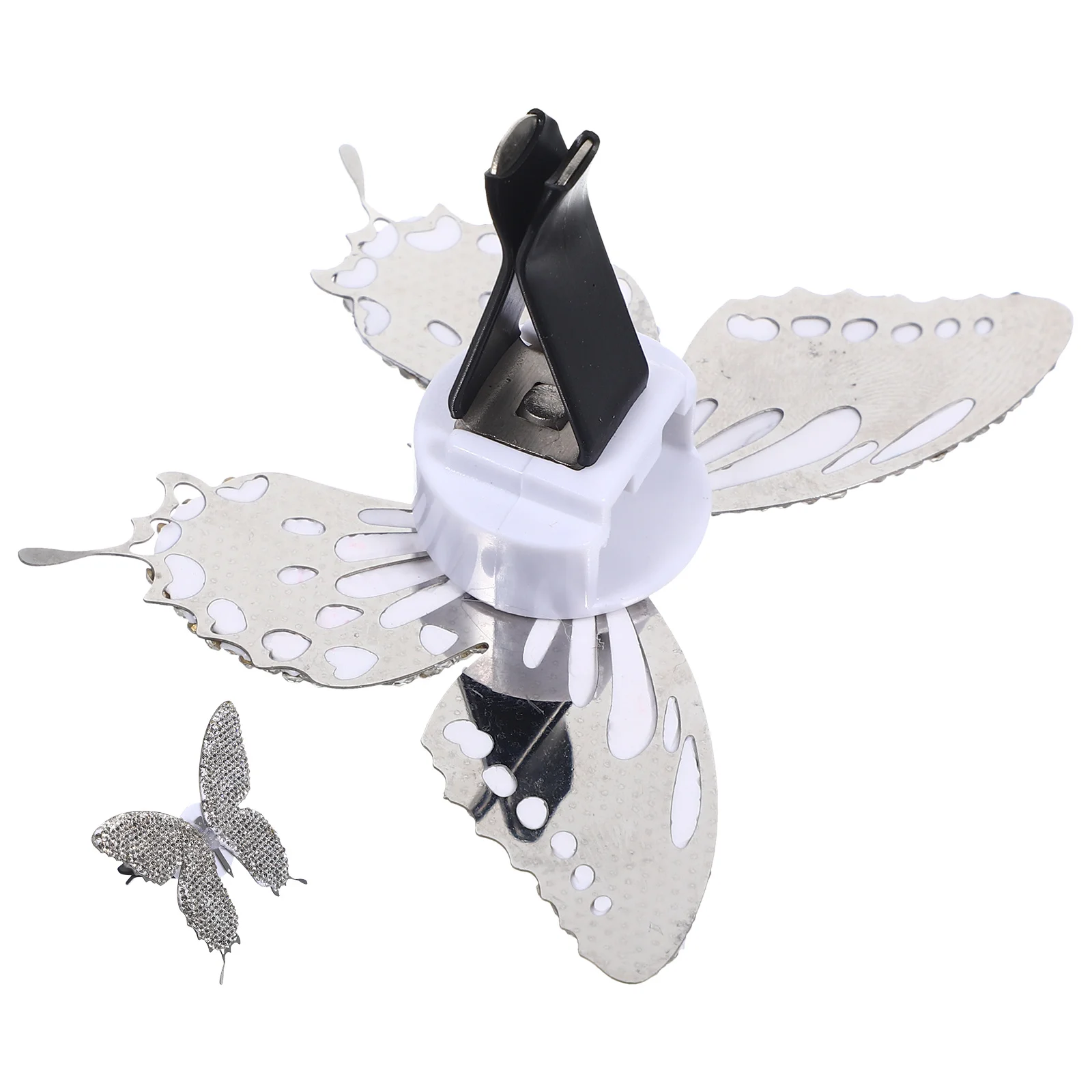 

Butterfly Rhinestone Fragrance Aroma Ornament Air Vent Diffuser Decor Long Lasting Scent Dashboard Automotive Accessories
