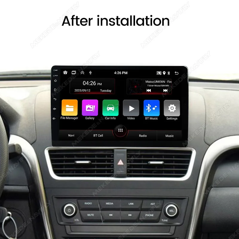 NaviFly Android All In One 1DIN 7inch 9inch Car Radio For Universal Navigation Headunit Carplay Auto GPS Multimedia Video Player