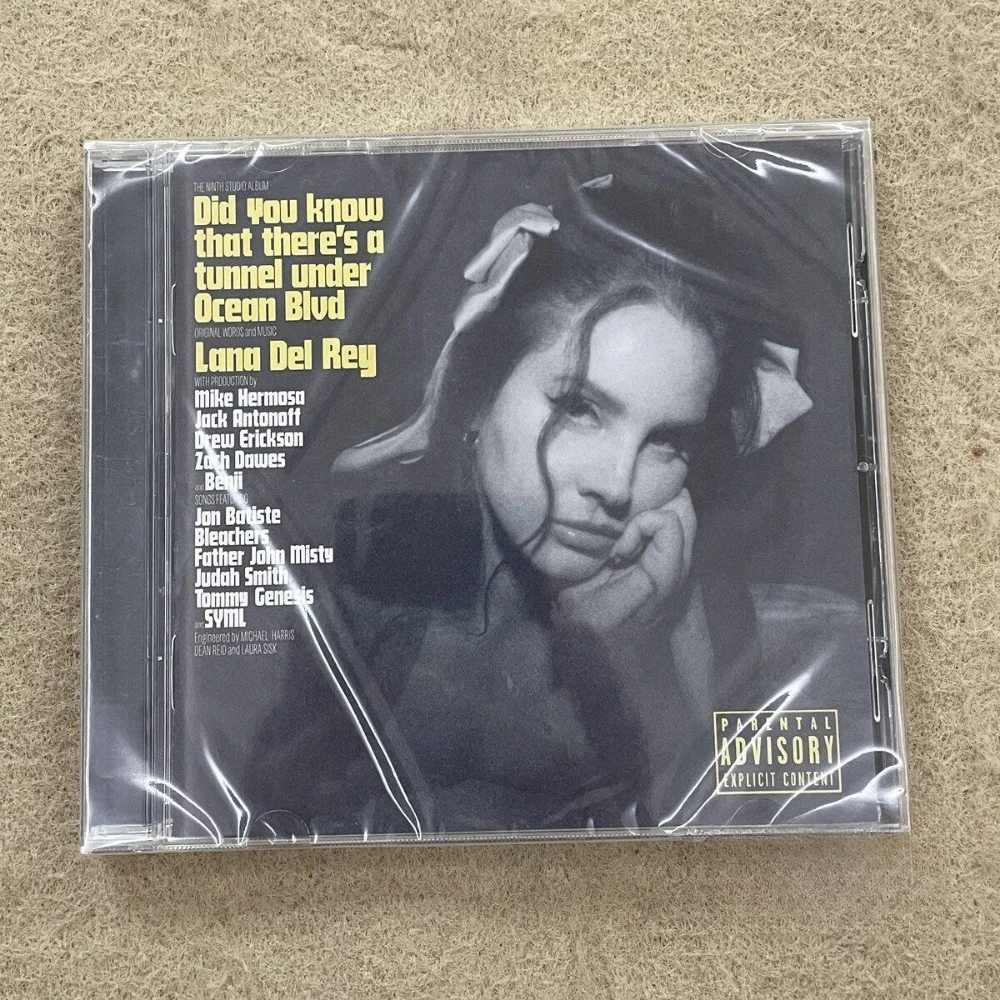 

Lana Del Rey Did You Know That There's A Tunnel Under Ocean Blvd CD Alt-Pop Indie Pop Album 2023 Brand New Sealed In Stock