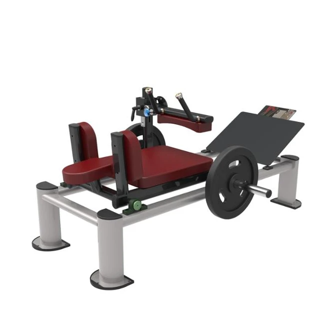 Huiti Fitness Gym Plate Loaded Strength Training Machine Hip & Glute Trainer HT-M27 Steel
