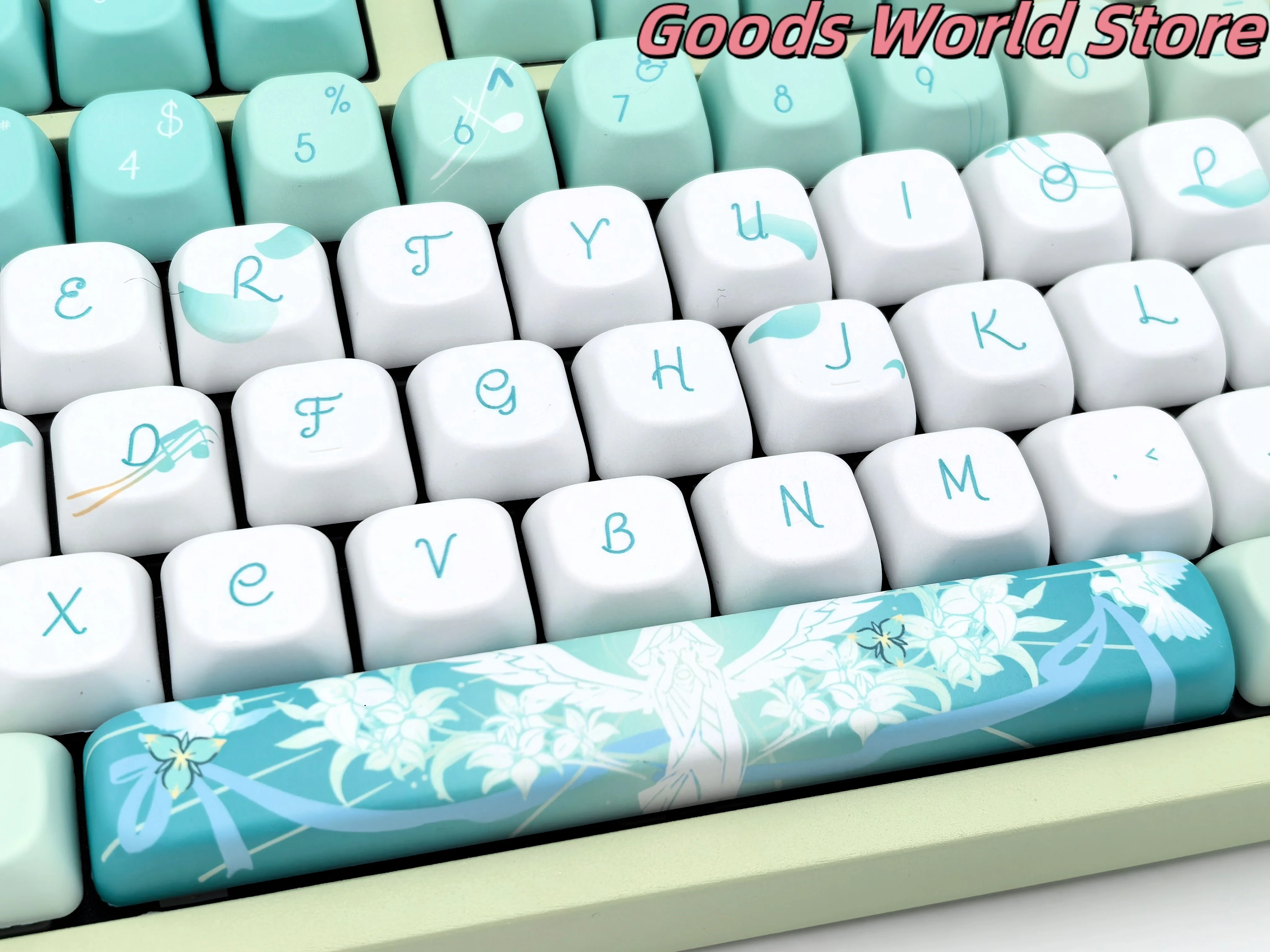 En stock Venti keycap jeu Genshin Impact clavier mécanique keycap Venti Cosplay Costume Anime Halloween cadeau