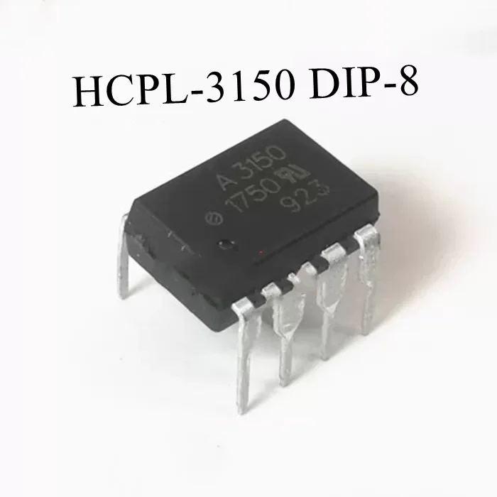 (10pcs/Bag) A3150 HCPL-3150-500E HCPL-3150-000E SOP-8/DIP-8 IGBT Gate Drive Optocoupler Chip