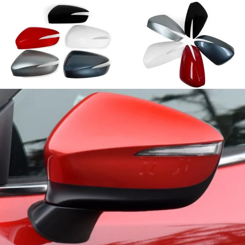 Car Rearview Mirror Cover Decorative Accessories For Mazda CX-3 CX-4 CX-5 2015 2016 2017 2018