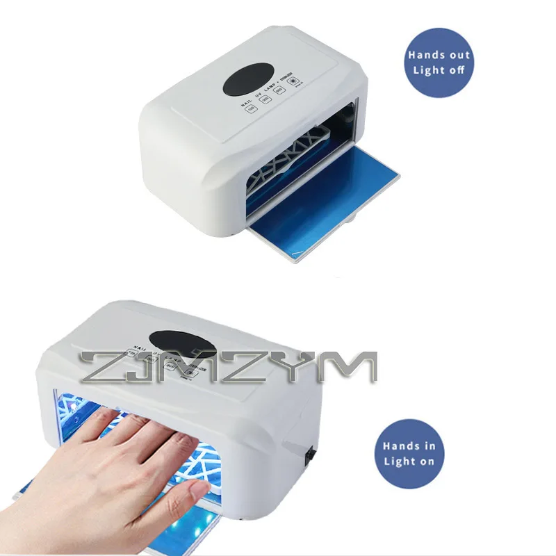 Nail Dryer 80W Nail Lamp for Curing Gel Nail Polish Sensing Manicure Salon Tool