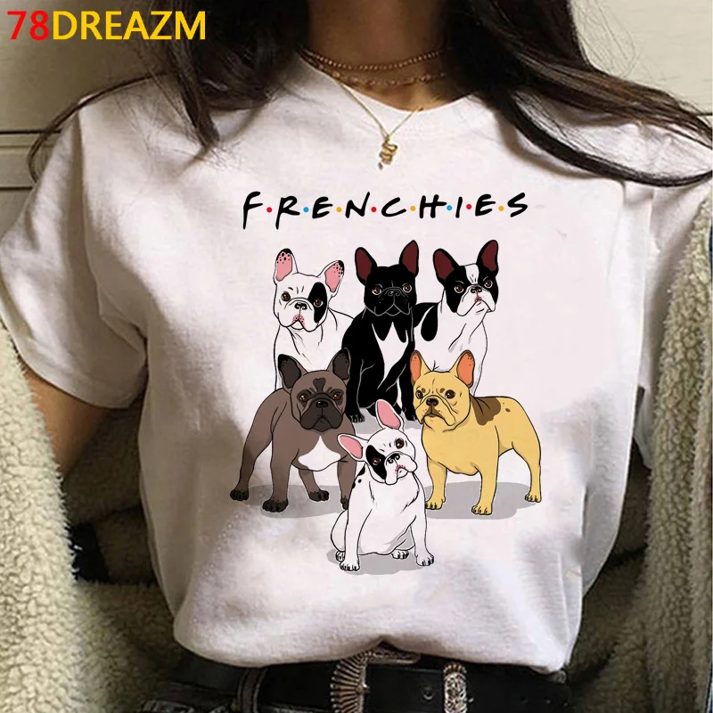 Bulldog francese Bull Terrier top tees donna graphic tees donna 2022 harajuku kawaii kawaii ulzzang tshirt kawaii