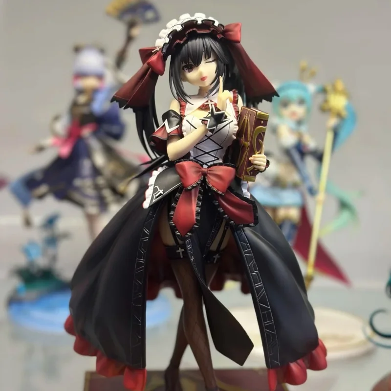 

Фигурка Date A Live Ratziel Токисаки Куруми: две версии сменных лиц, настольный декор, коллекционный подарок для мальчиков и девочек