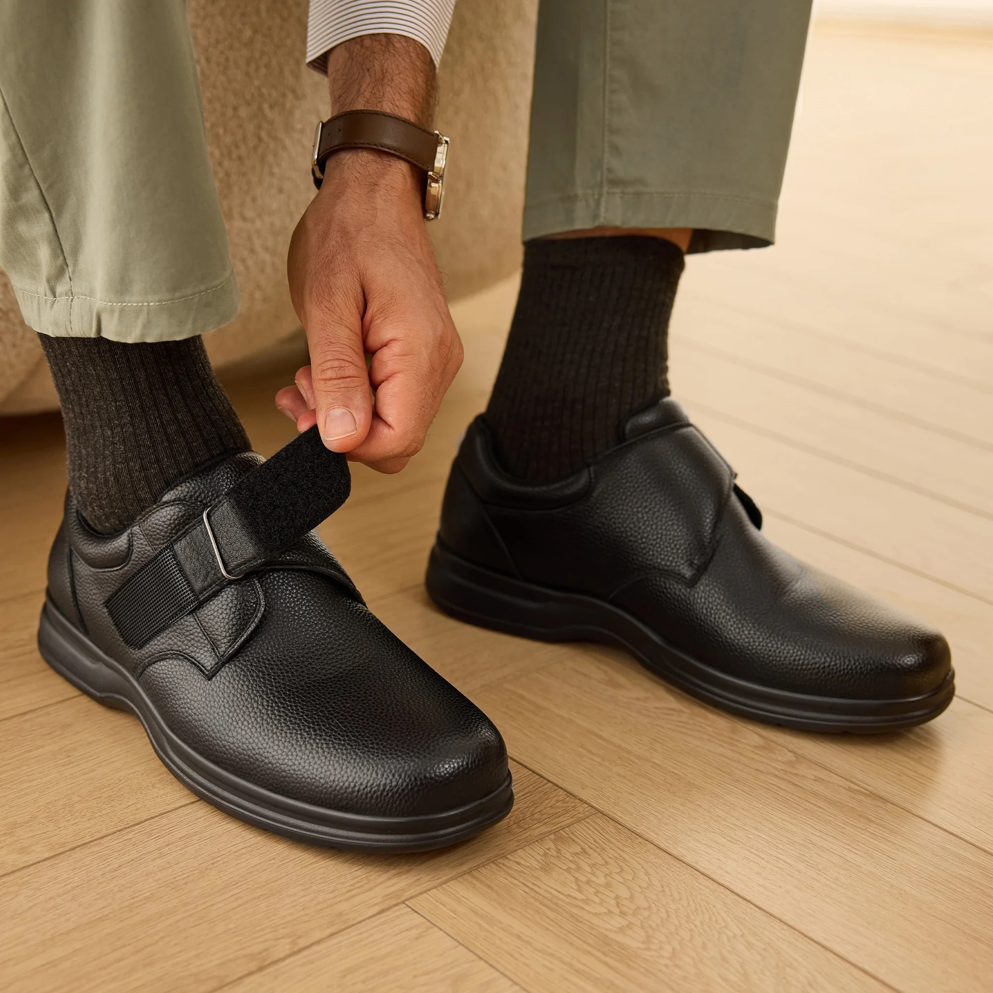 Sepatu Pria Fittington Extra W - Men'S Formal Office Wear Shoes ulasan dan harga