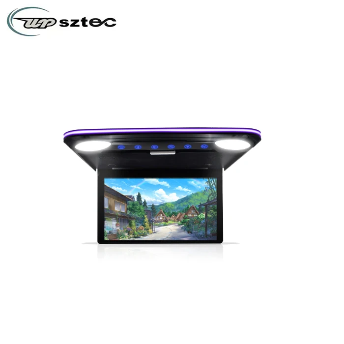 Ultra thin 12.5 inch ceiling MP5 monitor Ultra thin 12.1 inch ceiling MP5 monitor 12.1 inch car TV