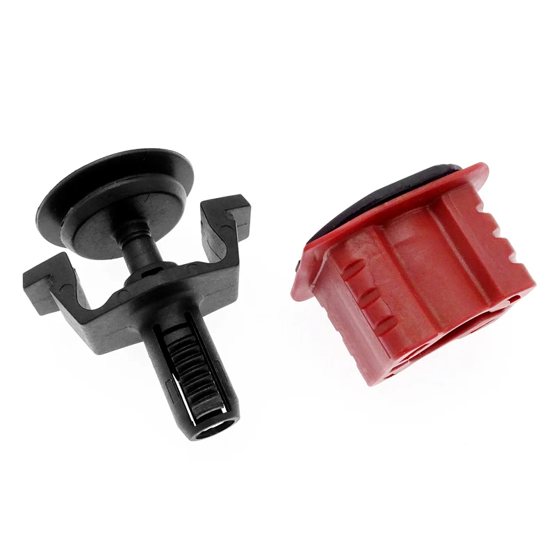 1 Pcs Schwarz + Rot Auto Wasser Kühler Oberen Kühler Montieren Pin Auto Zubehör Für MERCEDES-BENZ W204 W207 W211 W212 w216