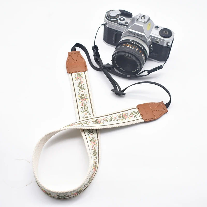 

Retro Mirrorless DSLR Camera Shoulder Strap Neck Strap For Canon Nikon Sony Fujifilm Olympus Photography Camera Strap