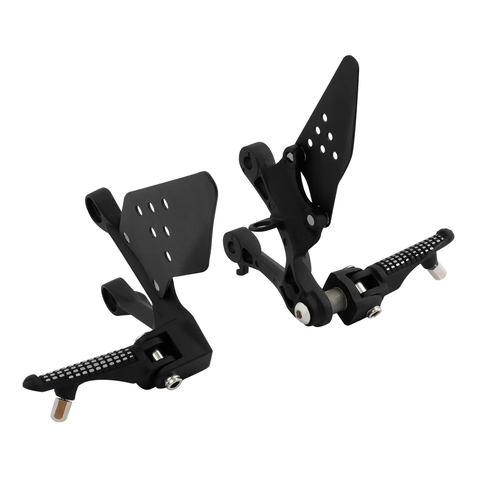 Motorcycle Driver Rider Footpeg Pegs Footrest Bracket For Kawasaki Ninja ZX6R 2009-2024 ZX636 2013-2024 view 5