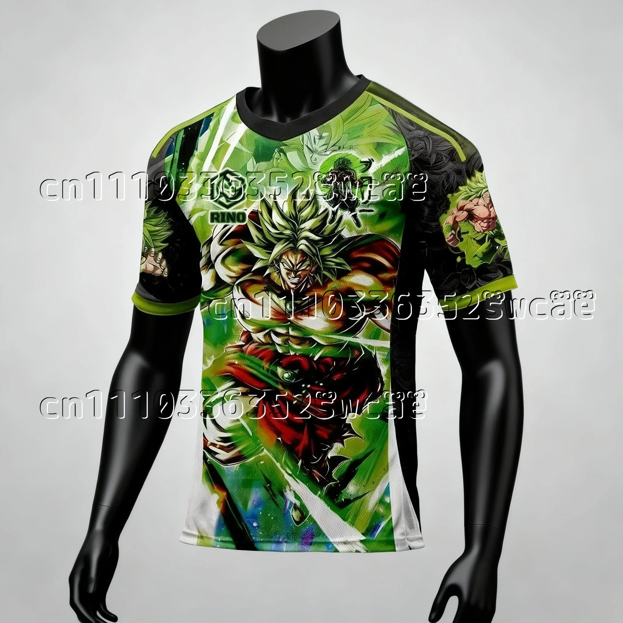 2026 Neues Bandai Dragon Ball Brolli Heavy Theme Sommer Oversized Shirt T-Shirt für Erwachsene und Kinder Familien-Partnerlook