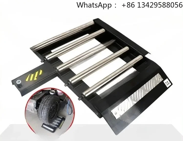 Tire-assisted shovel-cutting labor-saving fast tire roller sliding base