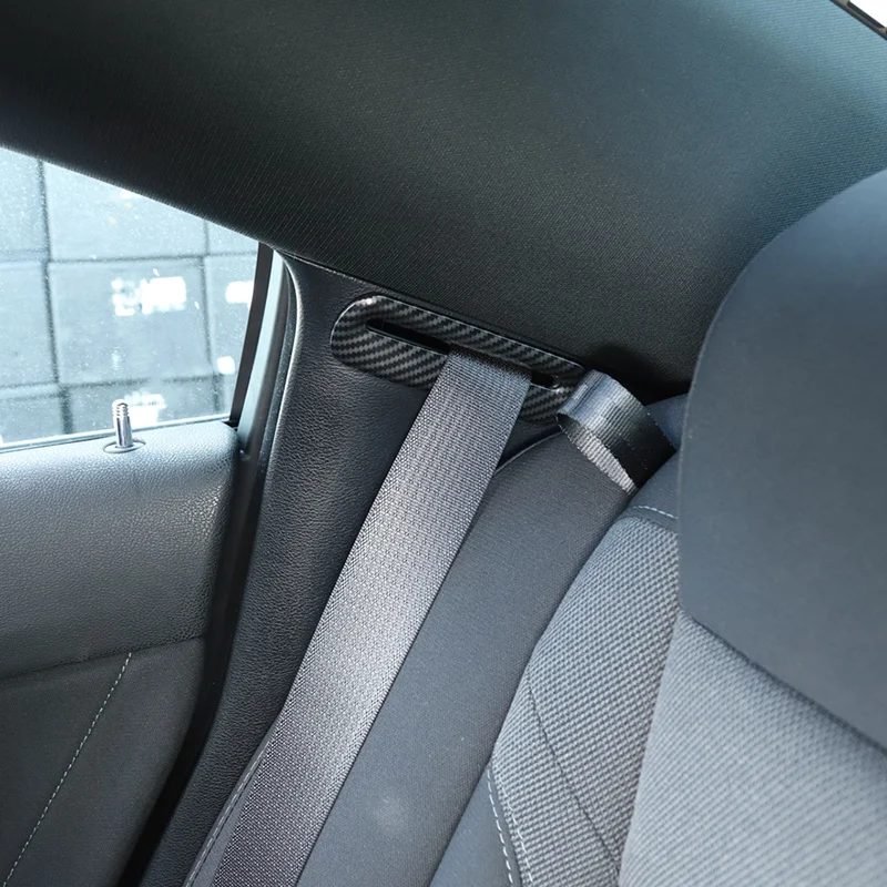 

Комплект декоративной накладки на кнопку ремня безопасности для Dodge Charger 2011-2020, автомобильные аксессуары, углеродное волокно