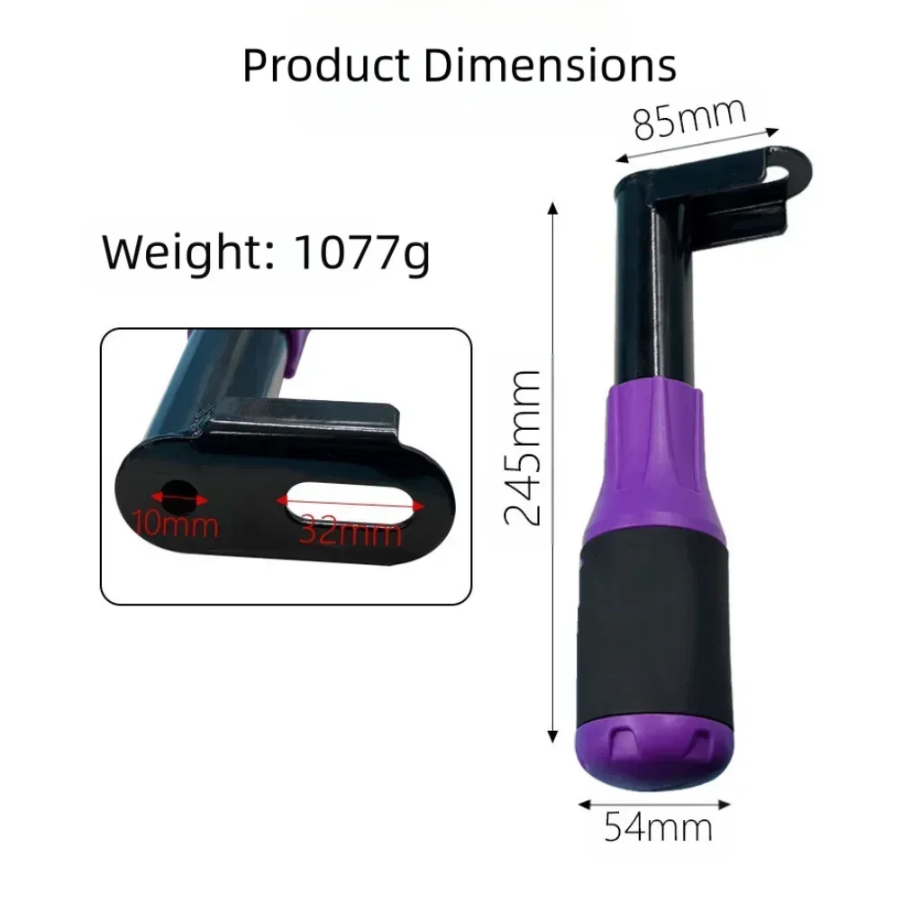 For Road Safety Ergonomic Footrest Lightweight Design Effective Protection General Compatibility For Various Riders