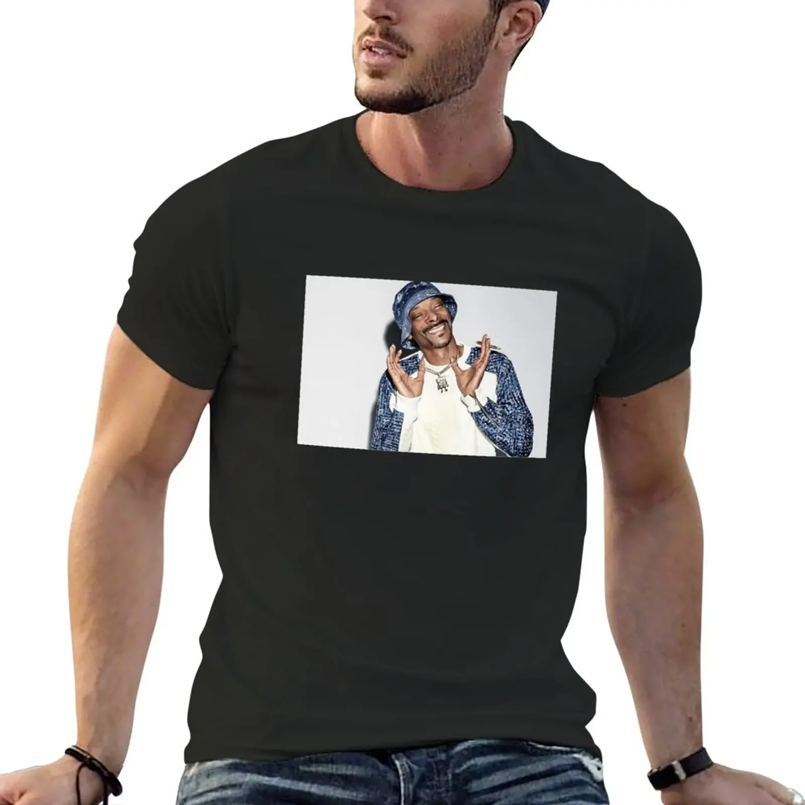 

SNOOP DOG - RAP T-Shirt quick drying sports fans mens t shirts