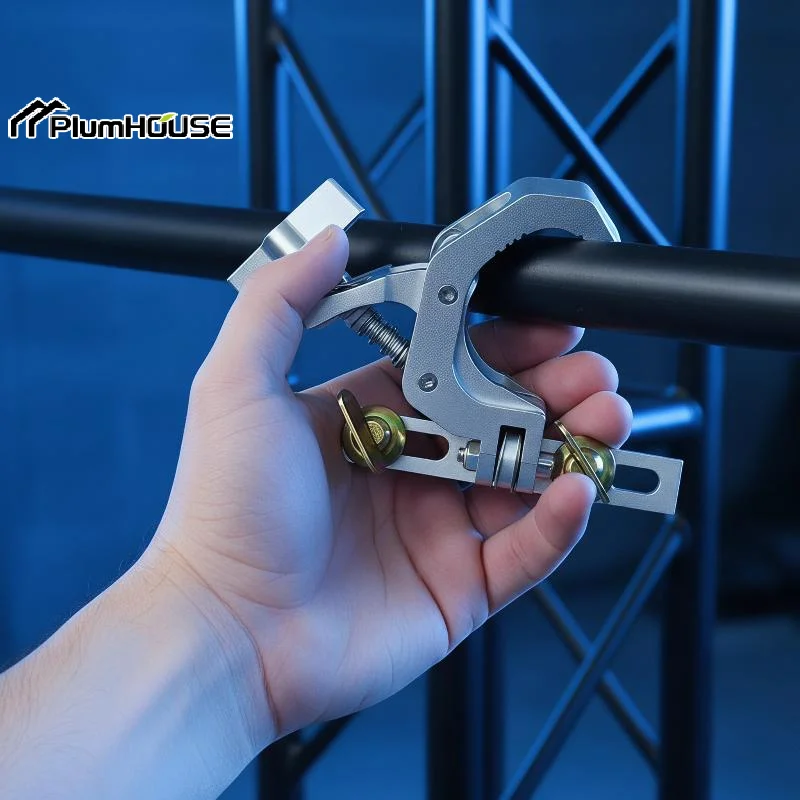 

Folding Clamp For LED Moving Head Light Metal Truss Mount Hooks Stage Fast Lock Fold Clamp For 230W 5R 7R 200W 230W 260W 280W